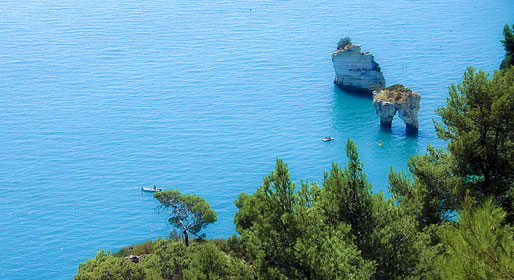 Città di mare e coste frastagliate