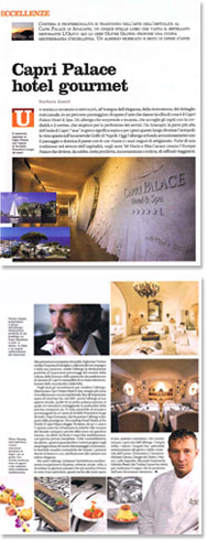 Food & Beverage - Capri Palace hotel gourmet