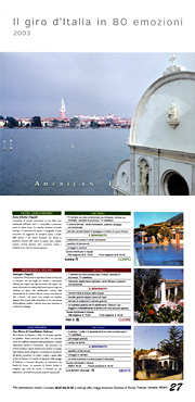 AMERICAN EXPRESS - Il giro d'Italia in 80 emozioni