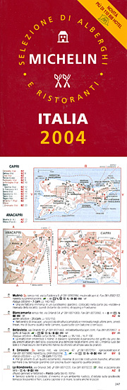 GUIDA MICHELIN<br>Italia 2004 - Mulino